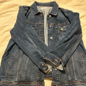 Old navy denim jacket NWOT 2x dark wash